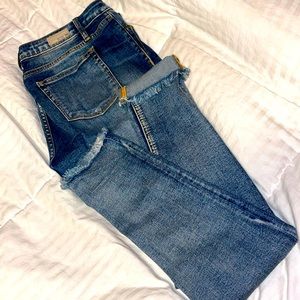 Miss Me ankle skinny jeans